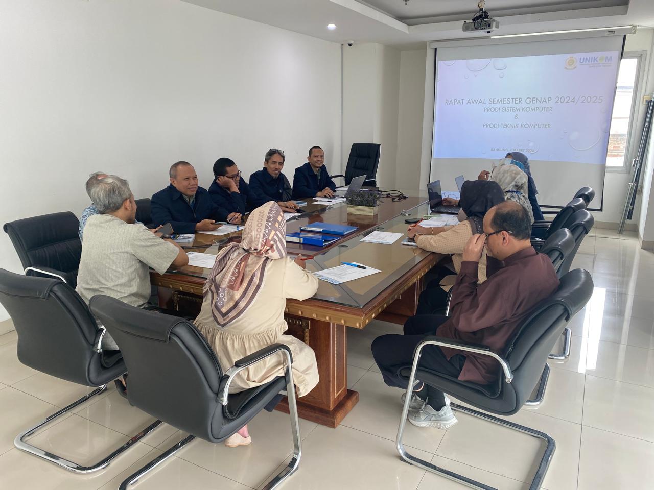 Rapat Bulanan, Persiapan Semester Genap 2024/2025